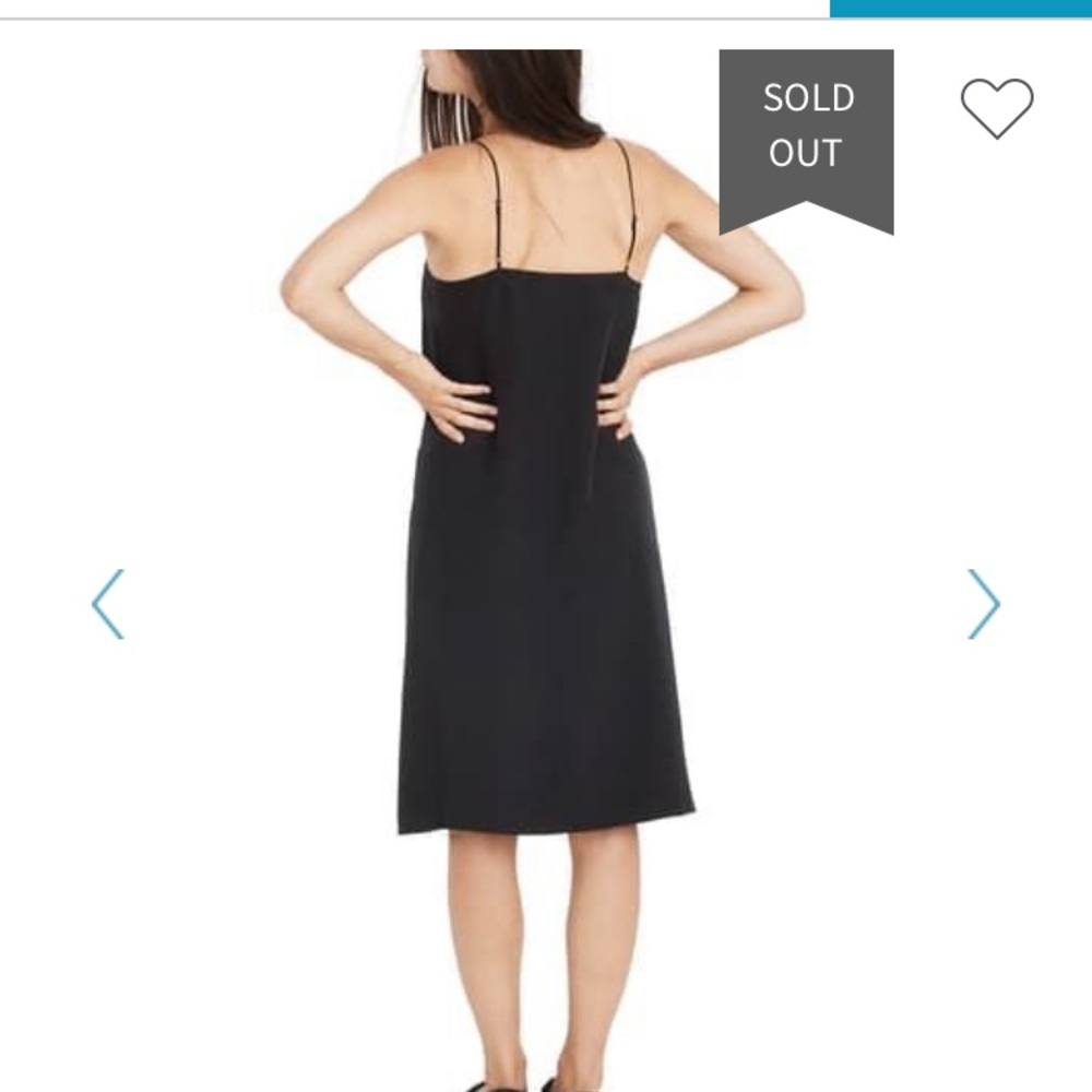 Black dress from madewell, worn twice! - Picture 3 of 5